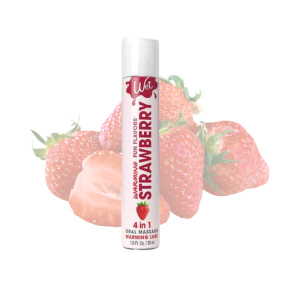 Lubricante o Masaje Strawberry Fun Flavors 4en1 - Imagen 1